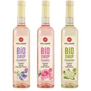 Höllingers Bio Blütensirup Vielfalt